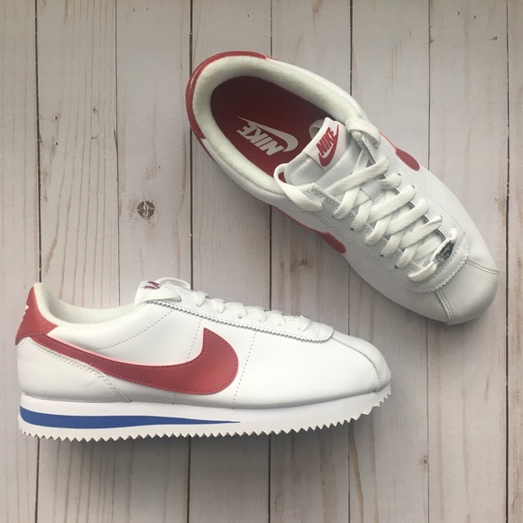 Nike Other - Cortez Basic Leather OG - Forrest Gump red swoosh